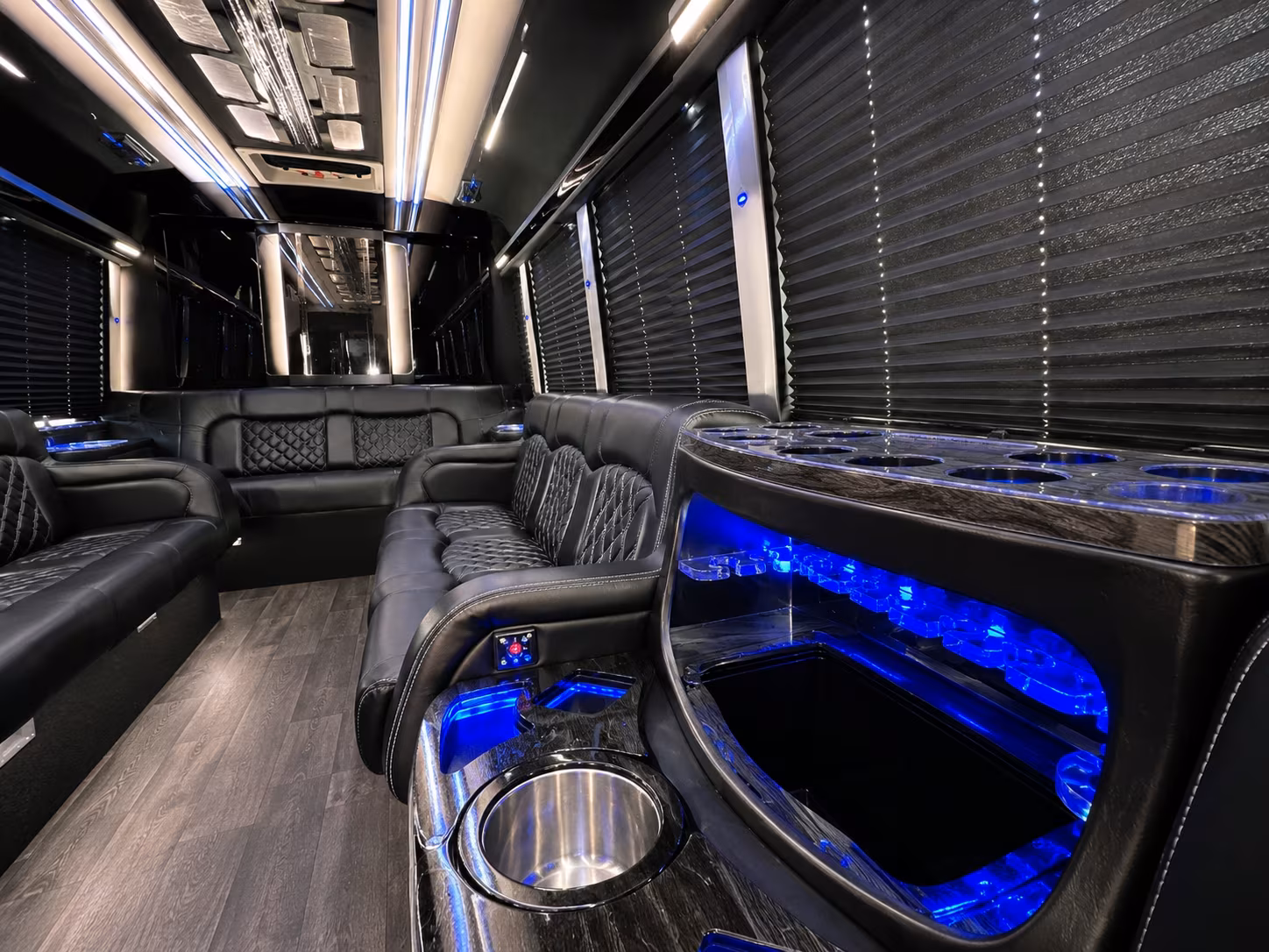 wilmington new years eve party bus rental