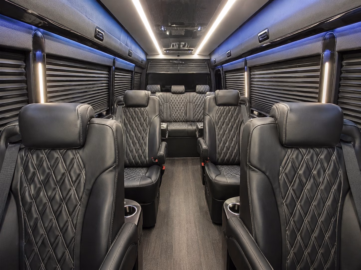 wilmington private event transportation onboard seating